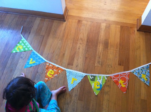 everett's birthday pennants