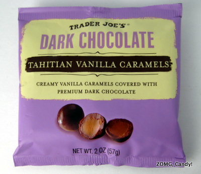 Trader Joe's Dark Chocolate Tahitian Vanilla Caramels