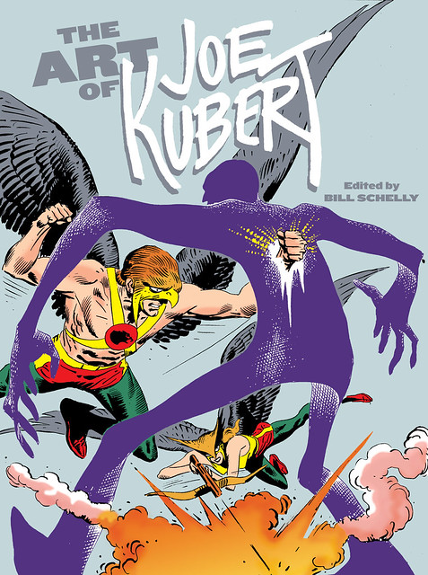 The Art of Joe Kubert (edited by Bill Schelly) - front cover