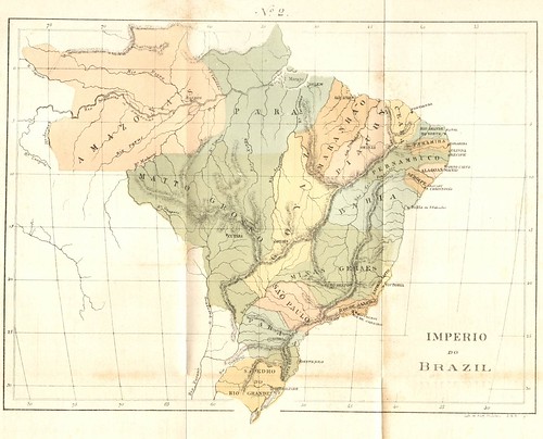 Mapa do Brasil Império (1880)