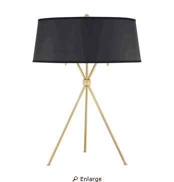 Quiozel tripod table lamp