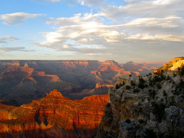 Grand Canyon Sunset, South Rim, Mather Point