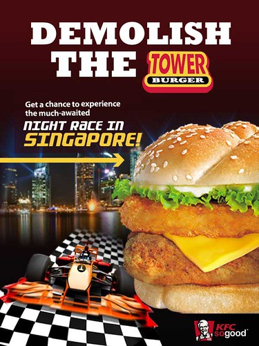 KFC Demolish the Tower Burger Challenge - CertifiedFoodies.com