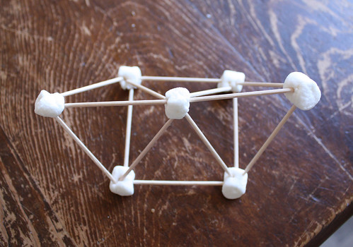 toothpick/marshmallow structures