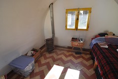 Hut interior