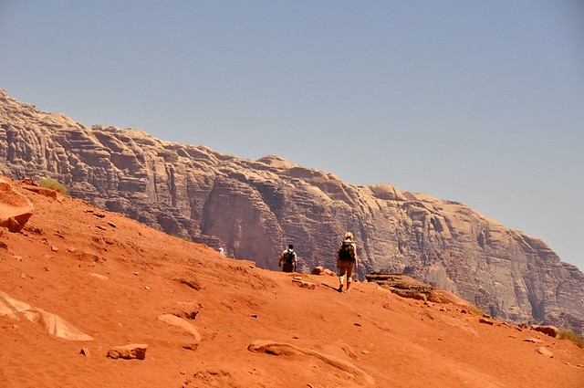 Trekking Wadi Rum