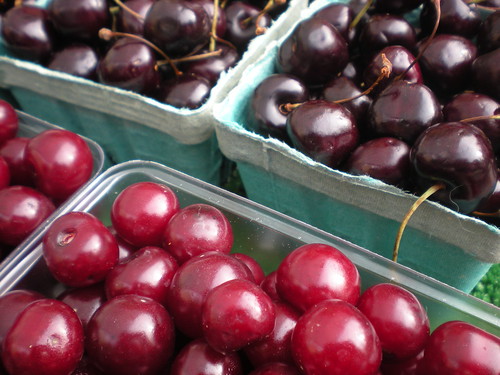 Fresh cherries: Madison Farmer's Market
