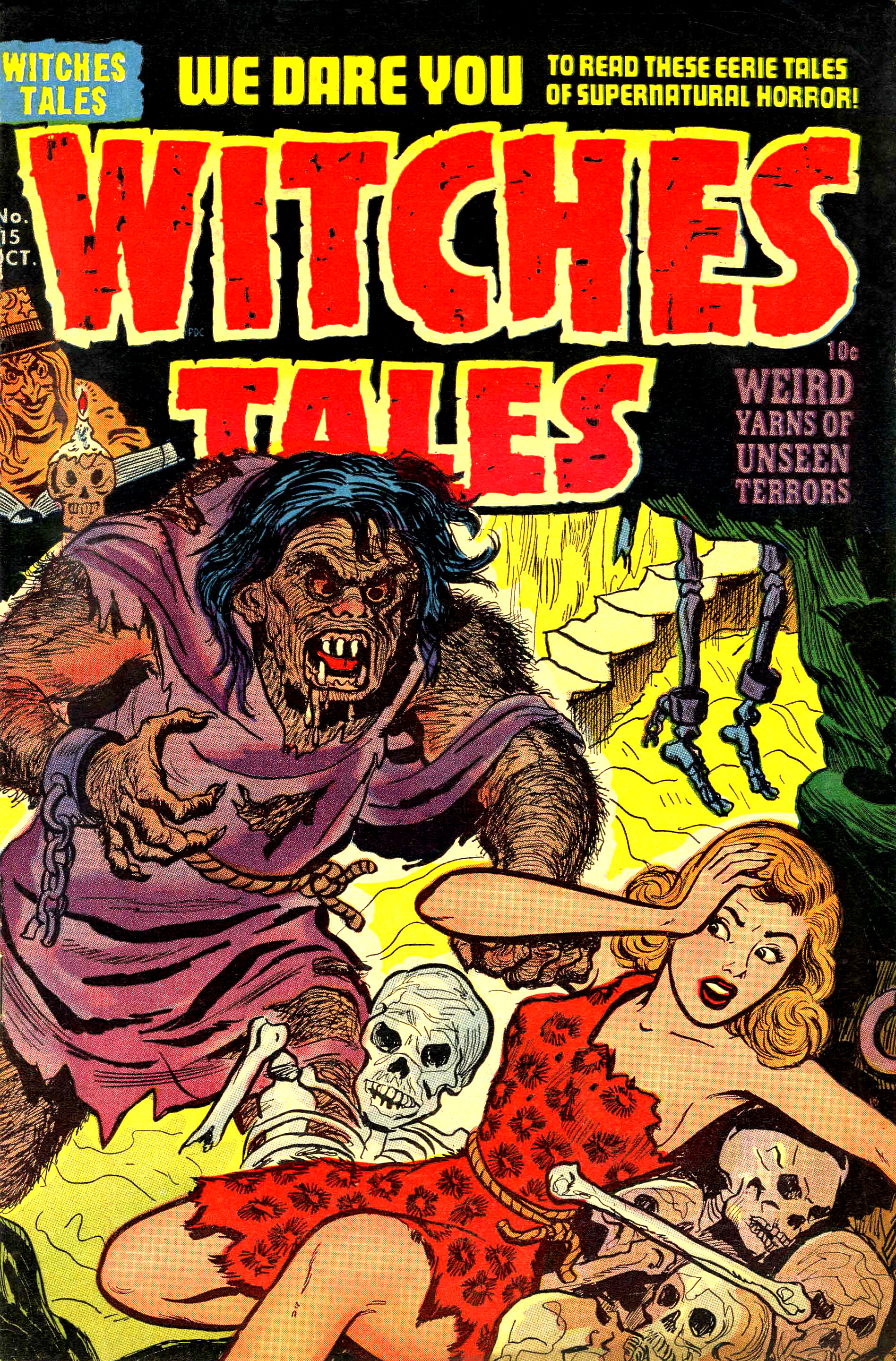 Witches Tales #15, Rudy Palais Cover
