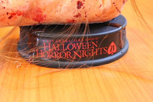 Halloween Horror Nights 2011 press invitation