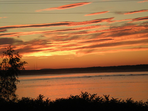 Sunset in Scarborough, Maine
