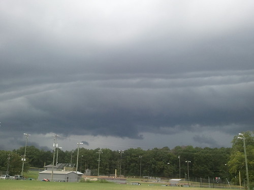 Shelf Cloud Over St. Clair County