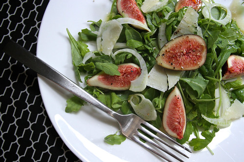 arugula fennel & fig salad