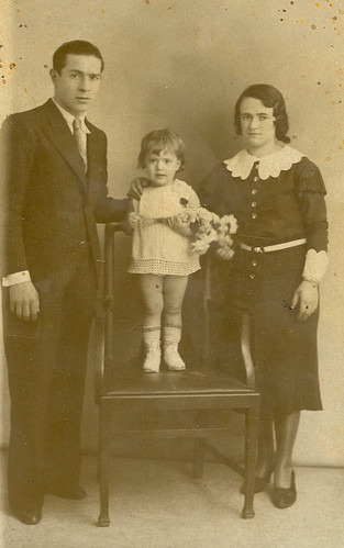 Paquita y sus padres