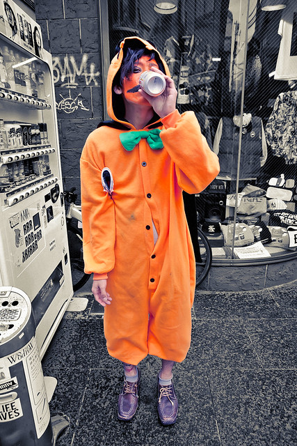 Harajuku Pumpkin Guy, Halloween 2011