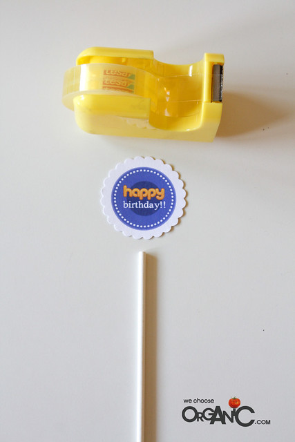 DIY: Make your own Cupcake Toppers (incl. free printable) utensils
