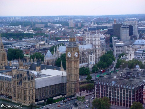 Parlamento visto da London Eye