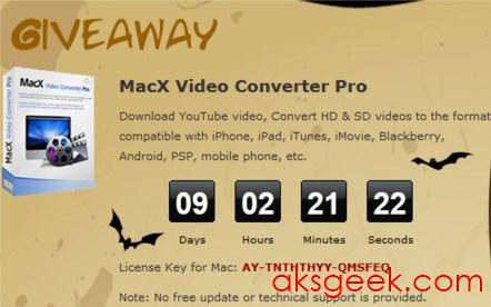 MacX Video Convertor Pro license code