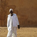 Guide at Lion Temple, Musawwarat-es Sufra, Sudan