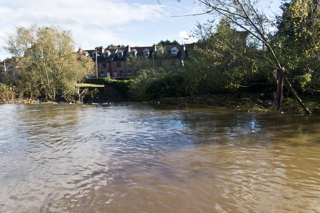 Flooding In Dublin - River Dodder, The Day After