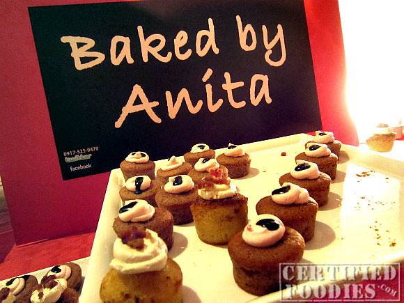 Baked by Anita bite-sized cupcakes