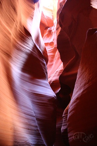 Antelope Canyon - Rocas enfrentadas