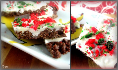 Peppermint Bark Collage