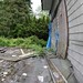 Collapsed back porch roof