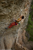 Miriam Schulz in Namless 7c, Gorges du Tarn, Frankreich_1 • <a style="font-size:0.8em;" href="http://www.flickr.com/photos/67543554@N03/6306296123/" target="_blank">View on Flickr</a>