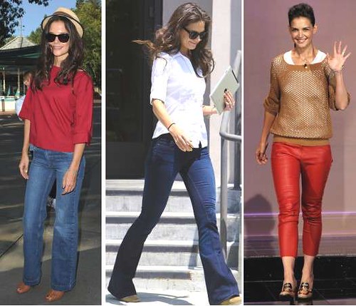 Katie Holmes in Trousers-s