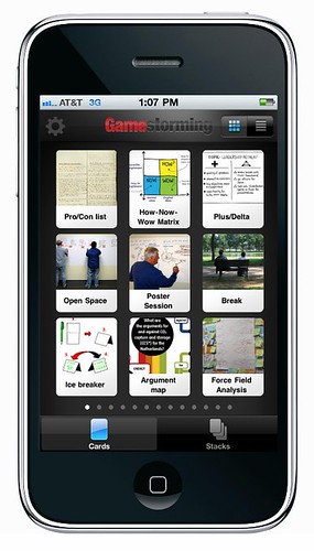 Gamestorming iPhone app