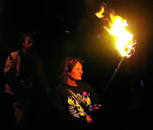 Battel bonfire boyes procession