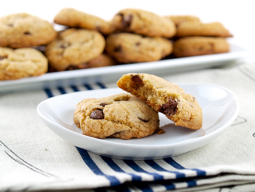 Spiced Brown Butter Toffee Chocolate Chip Cookies