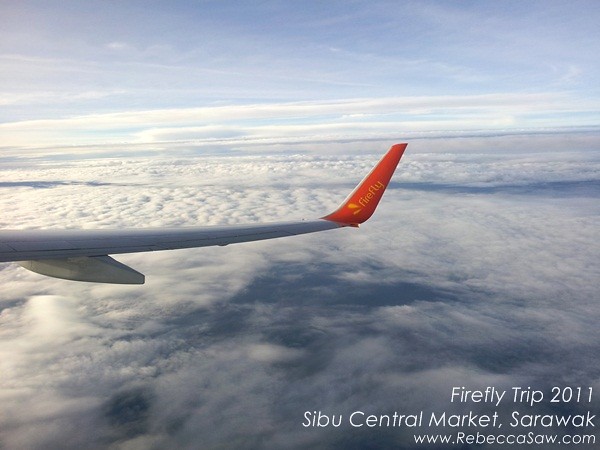 firefly - inaugural flight to Sibu.07