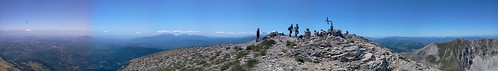 Panorama dalla Cima del Monte Vettore lato Nord