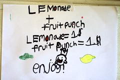 Lemonade Stand sign