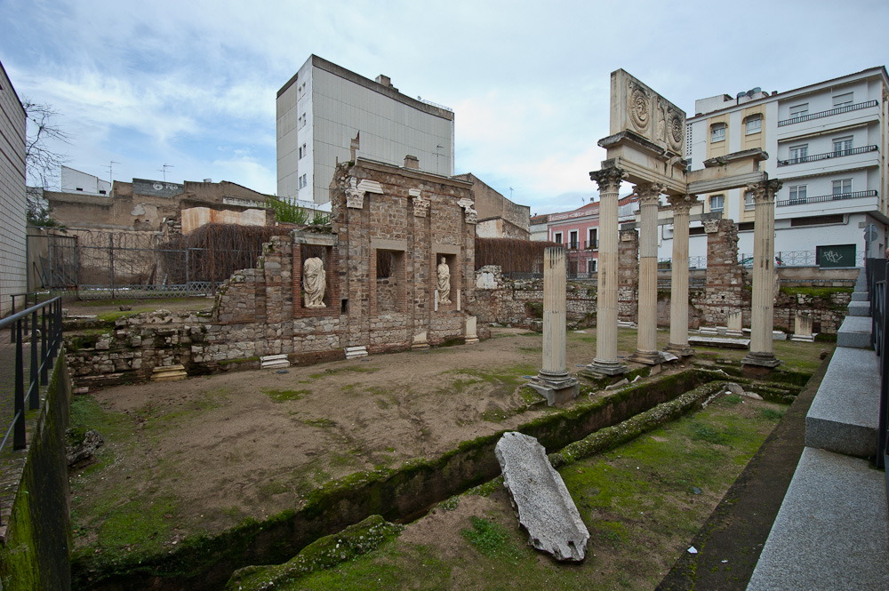 El Templo de Diana en Mérida