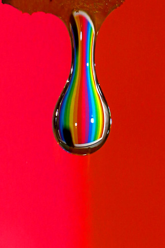 To see a rainbow in a drop of water (kees straver (will be back online soon friends)) pink blue red sky orange holland color macro green art fall water colors dutch amsterdam yellow canon fun eos frozen rainbow europa europe purple action withe nederland thenetherlands drop h2o piece sponge 5dmarkii keesstraver