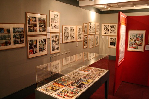 Dr Who Comic Exhibition at the Cartoon Museum