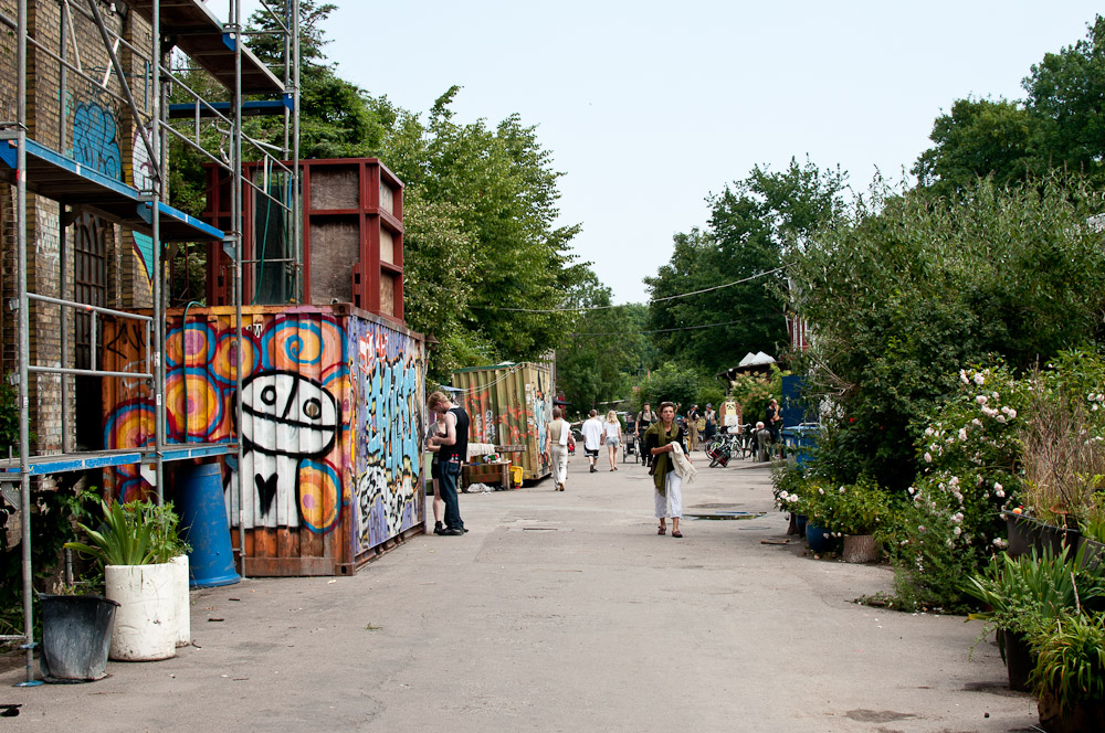 Visita a Christiania, la ciudad libre dentro de Copenhague