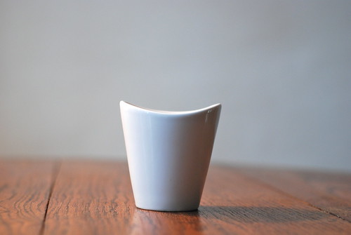 vintage modern ceramic cup