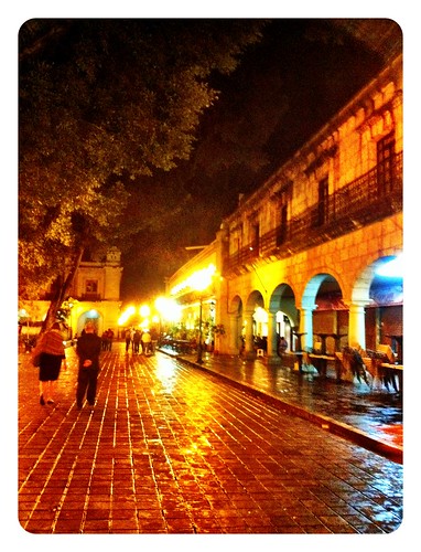 Oaxaca at night