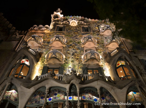 Casa Batlló at night1