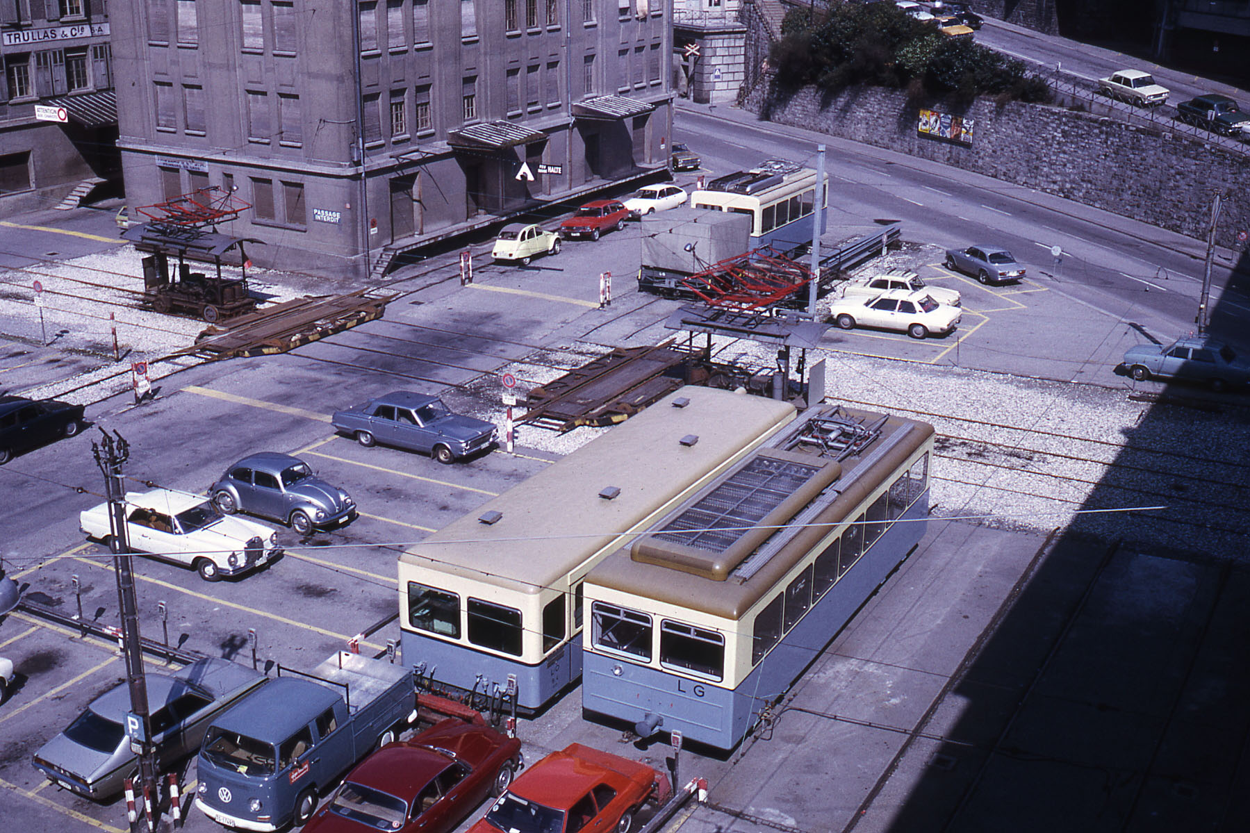 Flon - Place de l'Europe vers 1970