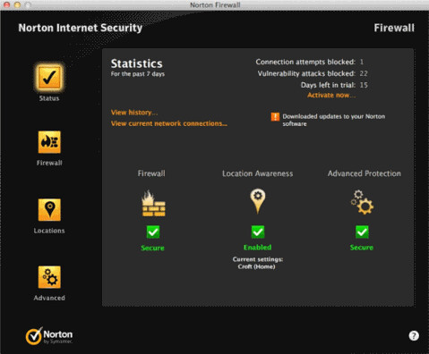 Norton Internet Security 5 for Mac