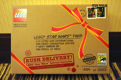 SDCC Exclusive 7958 LEGO Star Wars Advent Calendar - Packaging