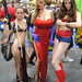San Diego Comic-Con 2011 - Slave Leia, Jessica Rabbit, Wonder Woman