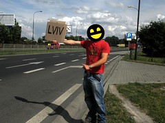 Hitchhiking in Poland to Ukraine