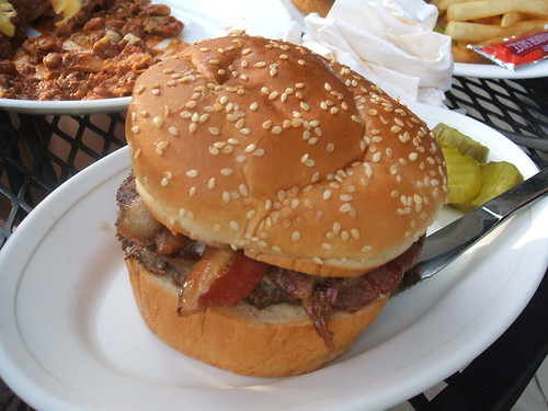 Bacon bleu burger