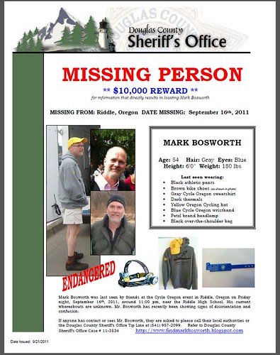 Help Find Mark Bosworth
