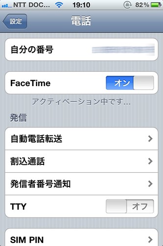 iphone4,facetime,docomo,sim